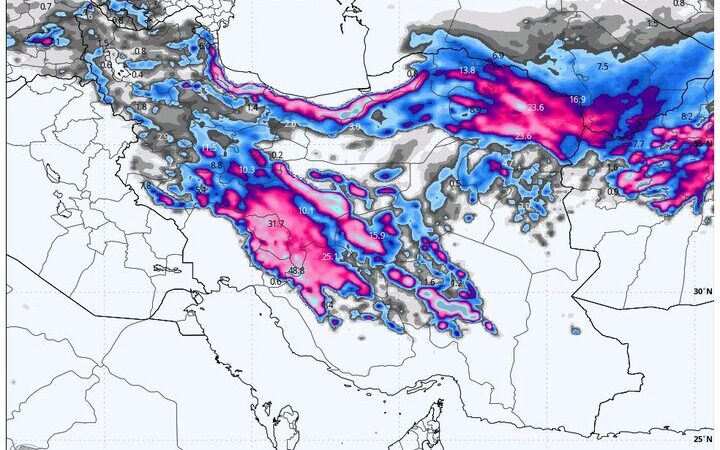 هشدار جدی به کشاورزان؛ سامانه بارشی پرقدرت در راه استان‌های جنوبی و غربی کشور