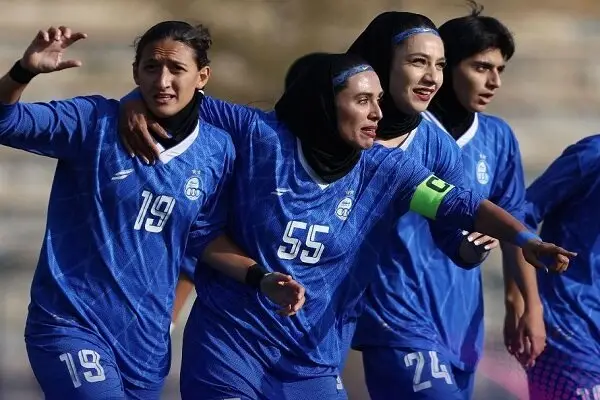 برد مقتدرانه زنان استقلال برابر نماینده رشت در لیگ یک فوتبال زنان