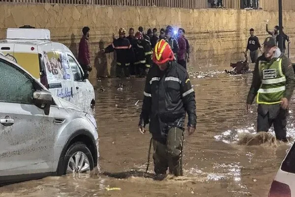 شمار قربانیان سیل سهمگین مراکش به ۳۷ نفر رسید؛ وضعیت بحرانی در استان آسفی