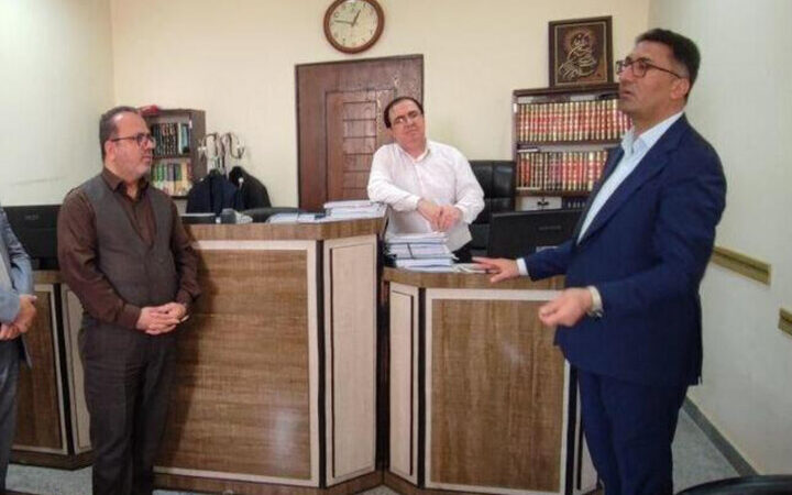 بازدید سرزده رئیس کل دادگستری هرمزگان از محاکم تجدیدنظر؛ دستورات فوری برای تسریع رسیدگی‌ها صادر شد