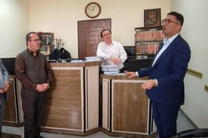 بازدید سرزده رئیس کل دادگستری هرمزگان از محاکم تجدیدنظر؛ دستورات فوری برای تسریع رسیدگی‌ها صادر شد