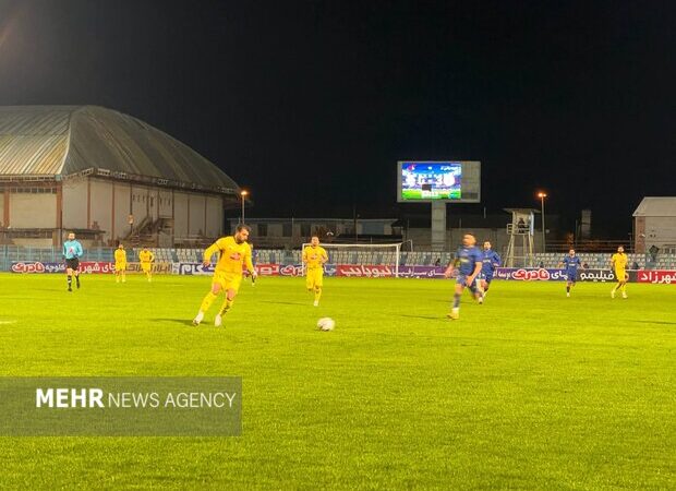 شوک بزرگ در بندرانزلی؛ فجر شهید سپاسی با ۳ گل نیمه نخست را درو کرد!