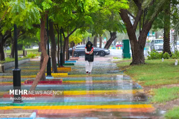 بازگشت دوباره باران پاییزی به کنارک؛ طبیعت در انتظار تغییرات تازه