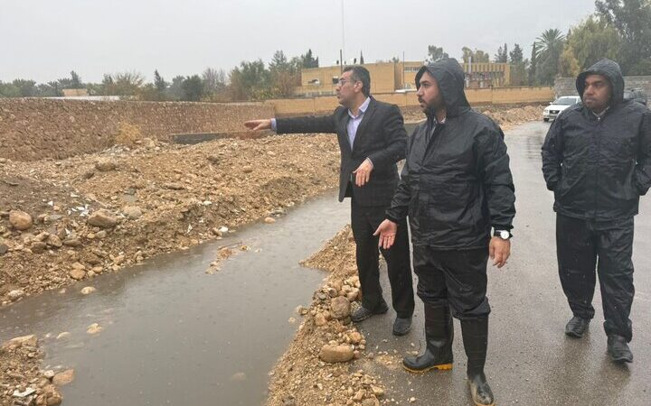 بازدید ویژه فرماندار جهرم پس از بارش‌ها؛ شرایط شهر کاملاً تحت کنترل!