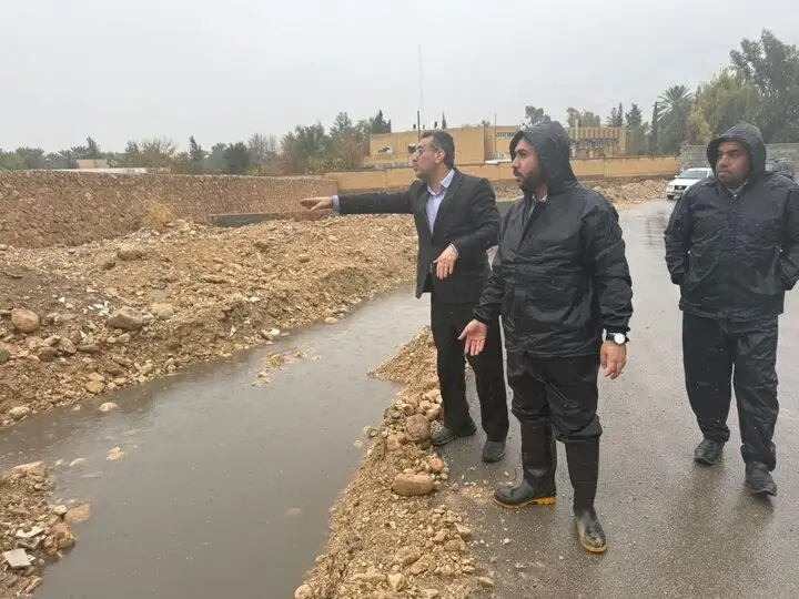 بازدید ویژه فرماندار جهرم پس از بارش‌ها؛ شرایط شهر کاملاً تحت کنترل!