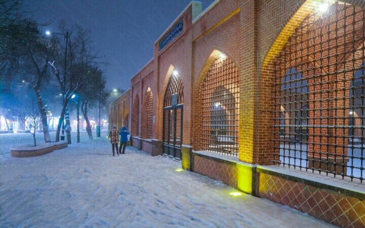 بارش برف و باران در قلب اردبیل؛ کولاک شدید در ارتفاعات پیش‌بینی شد!