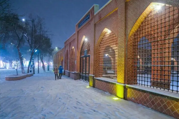 بارش برف و باران در قلب اردبیل؛ کولاک شدید در ارتفاعات پیش‌بینی شد!