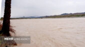 طغیان ناگهانی رودخانه در روستای وزیری رودان؛ هشدار جدی برای ساکنان منطقه