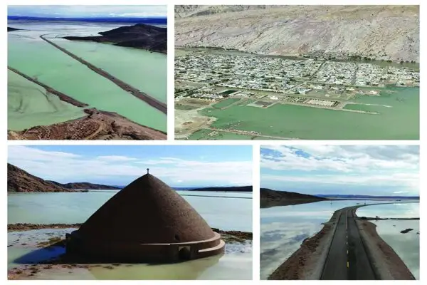 محاصره روستای کهنه اوز فارس در سیلاب بی‌سابقه؛ امدادرسانی فوری آغاز شد