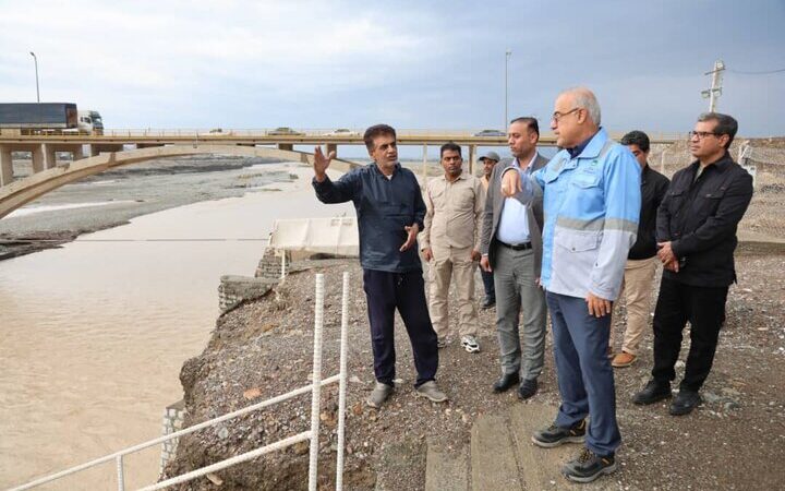 استاندار هرمزگان با بازدید اضطراری از پل رودان، وضعیت بارش‌های سنگین را زیر ذره‌بین برد!