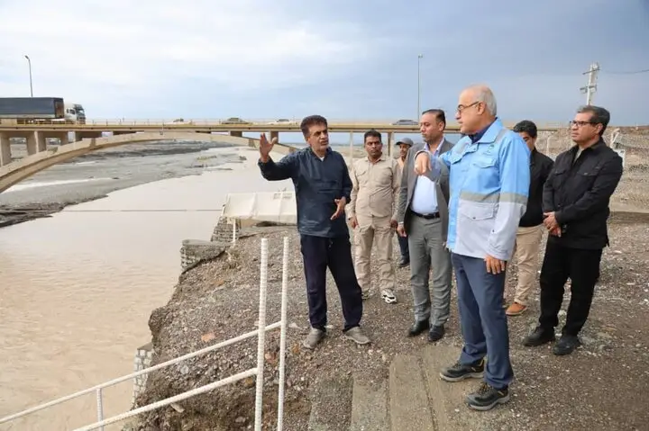 استاندار هرمزگان با بازدید اضطراری از پل رودان، وضعیت بارش‌های سنگین را زیر ذره‌بین برد!