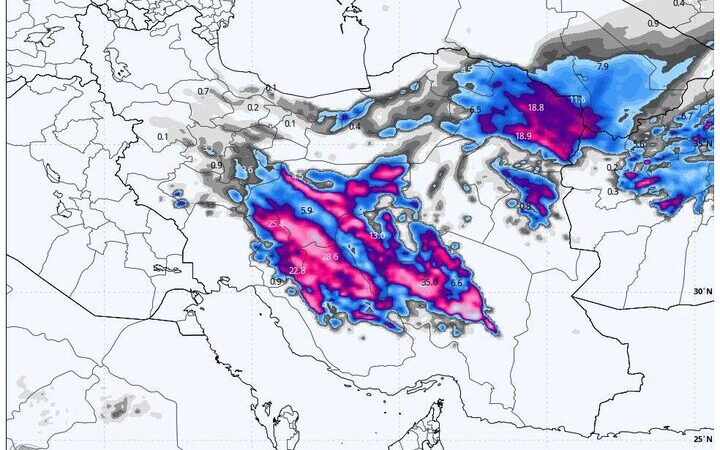 بارش‌ها شدیدتر می‌شود؛ هشدار کولاک برف و یخبندان در نقاط حساس کشور