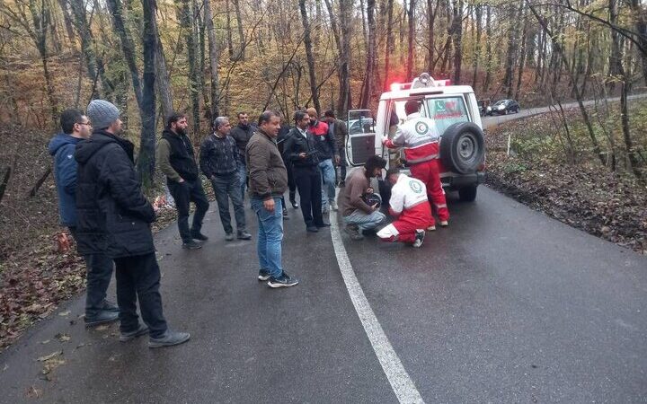 حادثه هولناک در سه‌راه بنده‌بن نکا؛ ۴ مصدوم در پی برخورد ناگهانی!