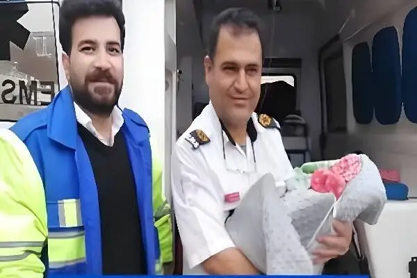 تولد معجزه‌آسا در سرمای سخت کوهستان لوداب؛ فرشتگان سفیدپوش چگونه مادر و نوزاد را نجات دادند؟