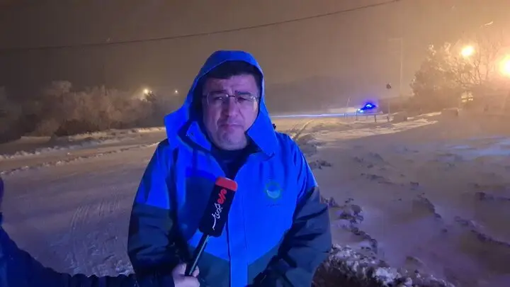 گودرزی هشدار داد: بدون زنجیر چرخ، عبور از گردنه اسدلی ممنوع!