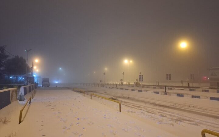 گردنه امین‌الله بجنورد در زیر برف سنگین سفیدپوش شد؛ جاده‌ها چه وضعیتی دارند؟