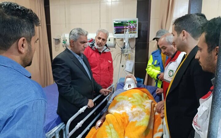 حادثه‌ای ترسناک برای مدیرعامل هلال احمر سمنان؛ حال وی اکنون رو به بهبودی است