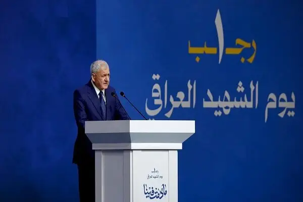 رئیس‌جمهور عراق: عبور غرورآمیز از تاریک‌ترین دوران تاریخ کشور