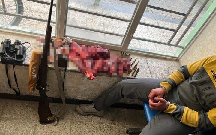 دستگیری چهار شکارچی غیرمجاز در سبزکوه با سایه‌بان هوشمند محیط‌بانان!