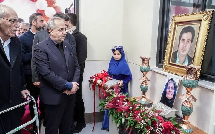 افتتاح مدرسه‌ای سبز و مجهز به نام مهرداد فرشباف رشیدی در آذربایجان شرقی