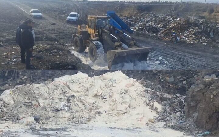 معدوم‌سازی ۱۷۲۰ کیلو آرد غیربهداشتی در پارس‌آباد؛ سلامت مردم در اولویت!