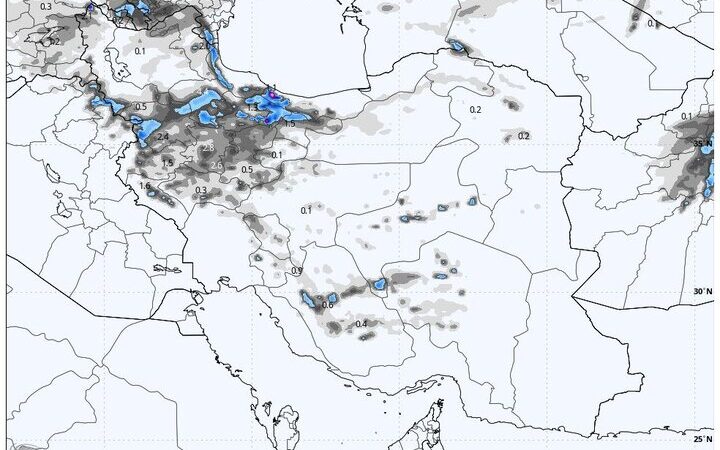 میانگین بارش‌های کل کشور تا نیمه بهمن به وضعیت نرمال می‌رسد