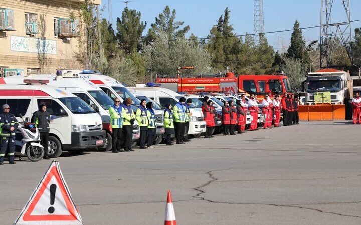 رزمایش زمستانی استان یزد؛ آماده‌باش بی‌وقفه امدادگران در سرمای طاقت‌فرسا