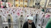 جشن تکلیف دختران اندیشه در مسجد امیرالمومنین (ع)؛ لحظه‌ای معنوی و به یادماندنی
