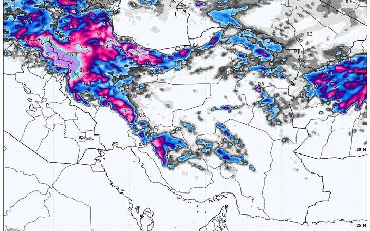 هشدار جدی هواشناسی؛ بارش برف و باران در ۱۰ استان به زودی آغاز می‌شود!