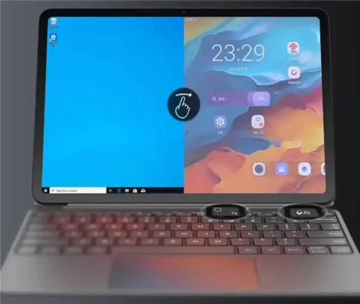 تبلت چینی با قابلیت بی‌سابقه: دو سیستم عامل اندروید و ویندوز در یک دستگاه!