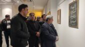 نمایشگاه باشکوه خوشنویسی استاد مهدی کمالی کردستانی در سنندج افتتاح شد