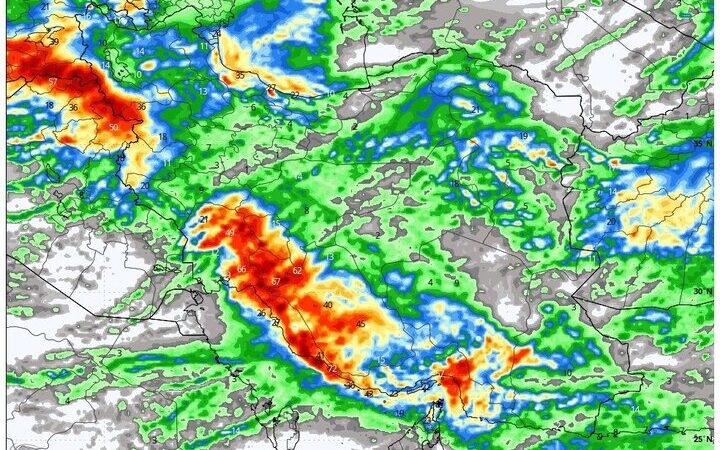 ورود سامانه بارشی جدید از امشب؛ ۱۵ استان در انتظار بارش برف و باران شدید!