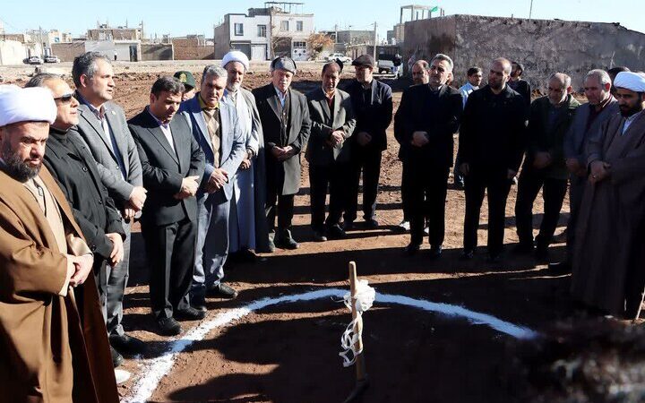 آغاز ساخت مدرسه ۱۲ کلاسه مدرن در قلب اقبالیه با حمایت خیران