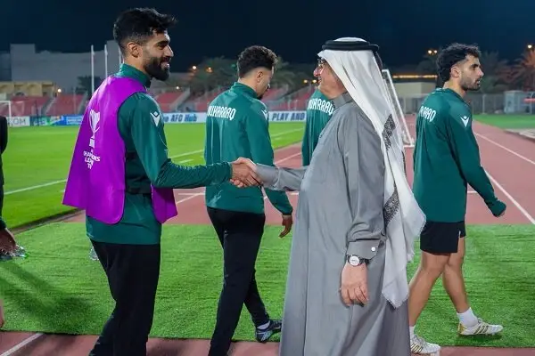 تمرین نهایی المحرق پیش از جدال حساس با استقلال با حضور مدیران ارشد ورزش!