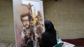 کارگاه «یاد یاران»؛ نقاشی‌هایی که زندگی سردار شهید نوروزی را زنده کردند