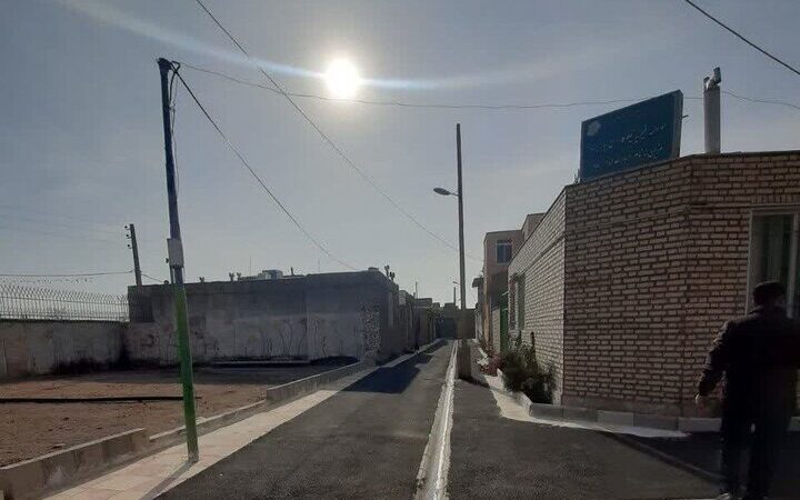 ۹۰ درصد معابر بیارجمند زیر آسفالت رفت؛ تحول بزرگ در کیفیت زندگی مردم