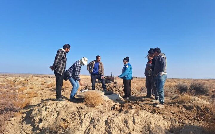 آغاز مرمت قنات تاریخی علی‌آباد دستجرد؛ نفس تازه‌ای برای کشاورزی پایدار شاهرود