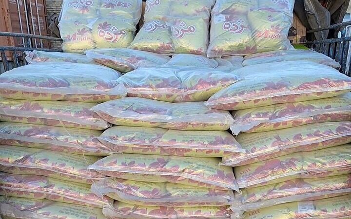 کشف ۳ هزار کیلوگرم برنج تقلبی در مشهد؛ ضربه‌ای سنگین به بازار برنج ایرانی