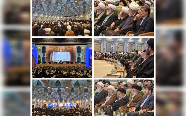 آغاز باشکوه کنگره پنجاهمین سال رحلت آیت‌الله میلانی با پیام رهبر انقلاب در مشهد