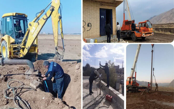 ۵ حلقه چاه آب کرمانشاه دوباره فعال شدند؛ نجات شهر از بحران کم‌آبی!