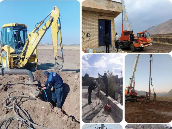 ۵ حلقه چاه آب کرمانشاه دوباره فعال شدند؛ نجات شهر از بحران کم‌آبی!