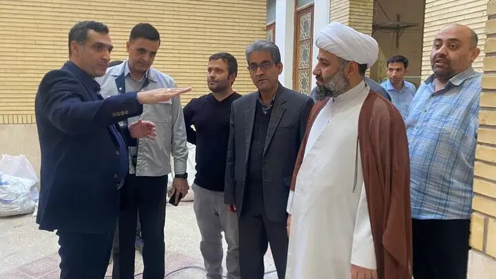 آغاز مرمت مسجد تاریخی امیرالمؤمنین(ع) در جزیره خارگ؛ تحول چشمگیر در فضای مذهبی جزیره