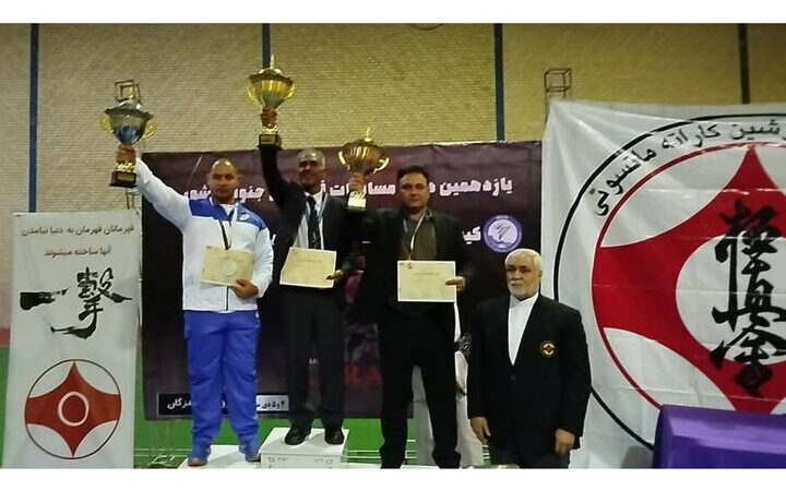 درخشش بی‌نظیر هرمزگان در مسابقات کیوکوشین ایچی گکی جنوب کشور؛ قهرمانی به خانه رسید!