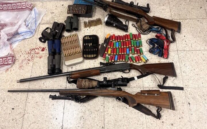 دستگیری ۶ شکارچی متخلف در دامغان؛ لاشه ۲ گوسفند وحشی توقیف شد