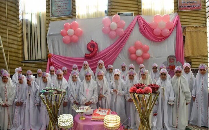 جشن تکلیف دختران دلبران؛ آغاز پرشور بندگی با لبخند و ایمان