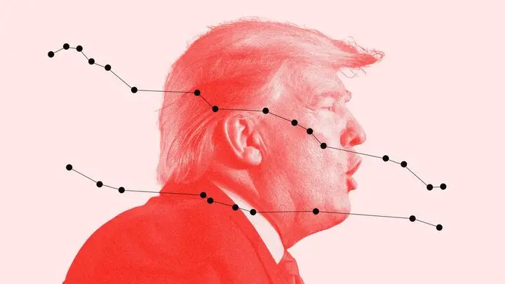 ۵۶ درصد آمریکایی‌ها از ترامپ ناراضی هستند