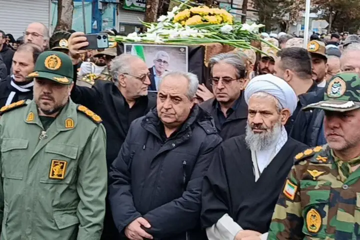 پیکر فرماندار مراغه در مراسمی باشکوه تشییع و به خاک سپرده می‌شود