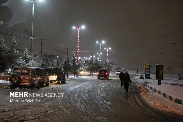 بارش سنگین برف در شهرستان پاوه