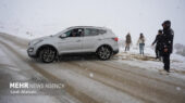 پرورشی‌خرم: کولاک و برف تردد در محورهای کوهستانی همدان را دشوار کرد