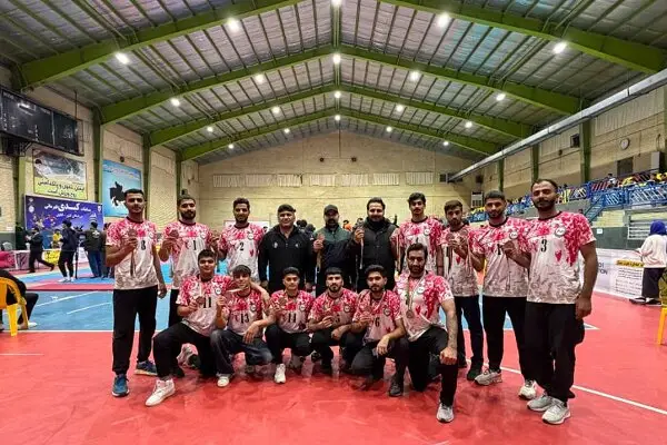 سکوی سوم قهرمانی کشور سهم مردان کبدی کار سیستان و بلوچستان شد